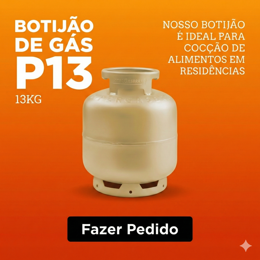 Botijão de Gás P13 13kg